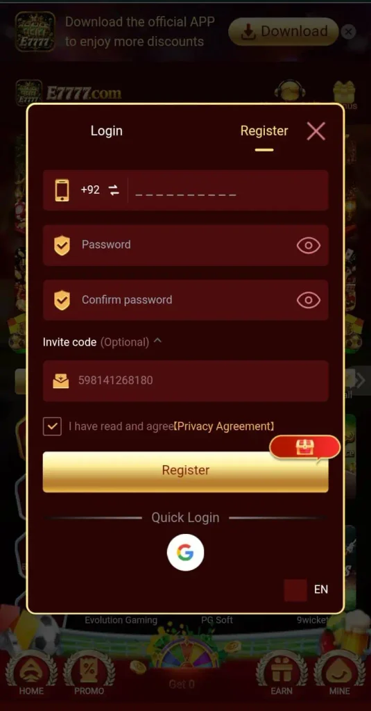 E7777 Game