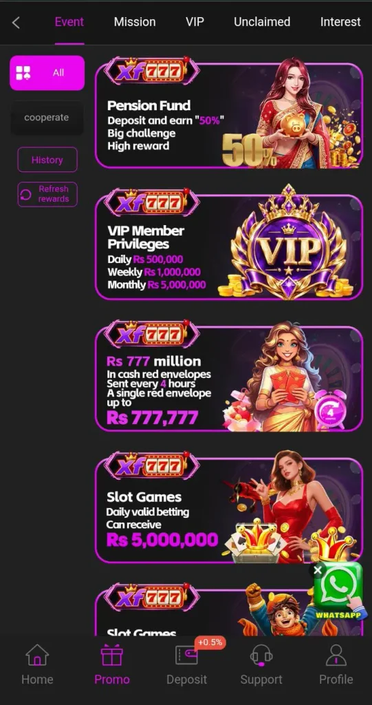 XF 777 Game is a lightweight Android gaming application that provides multiple entertainment options through a single platform. 
